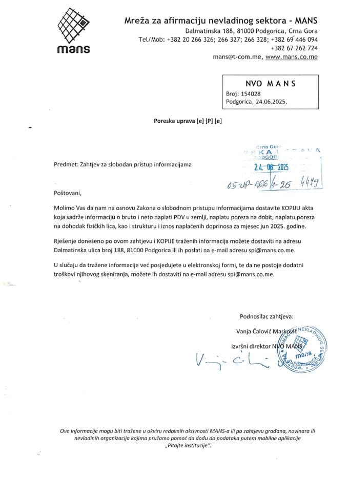 Rješenje 05/02-UP-166/2-25