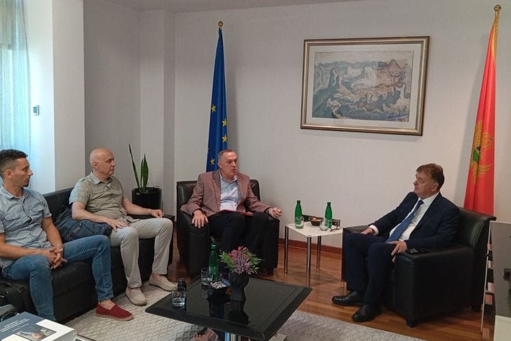 Aleksić sa predstavnicima Sindikata prosvjete