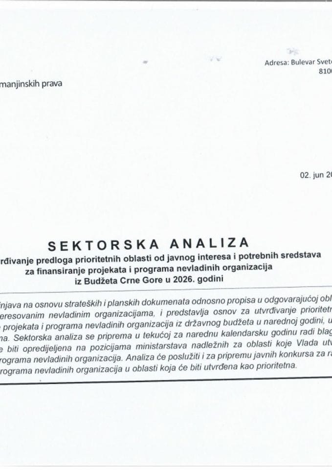 Nacrt Sektorske analize_LGBTI 2026
