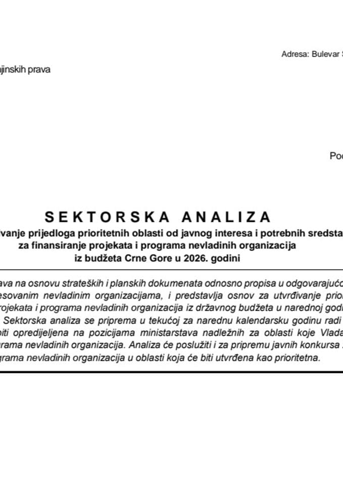 Nacrt Sektorske analize_OSI 2026