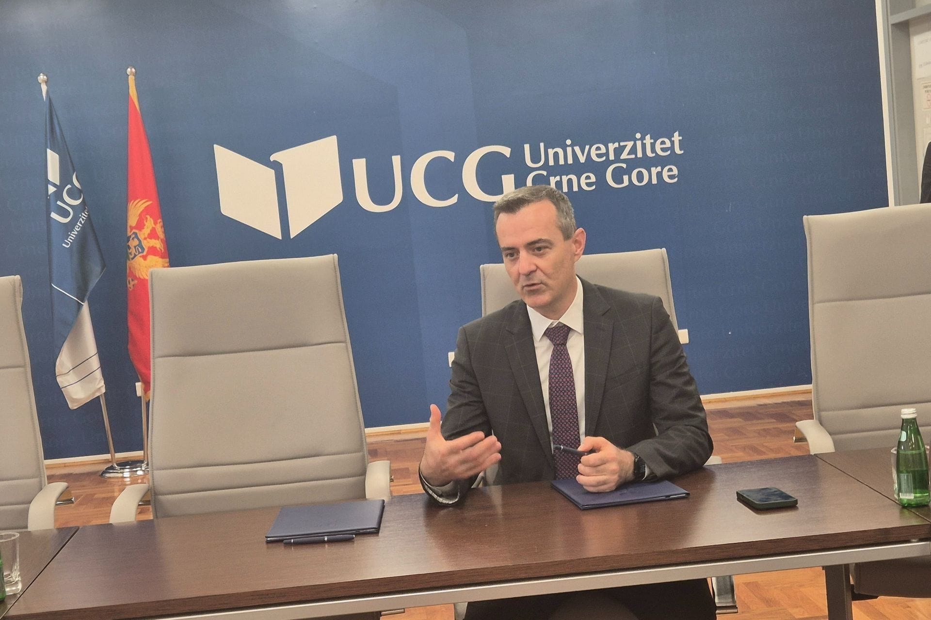 Potpisivanje Memoranduma o saradnji sa UCG