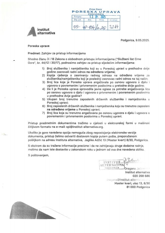 Rješenje 05/02-UP-134/2-25