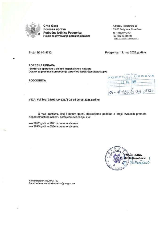 Informacija 05/02-UP-125/4-25