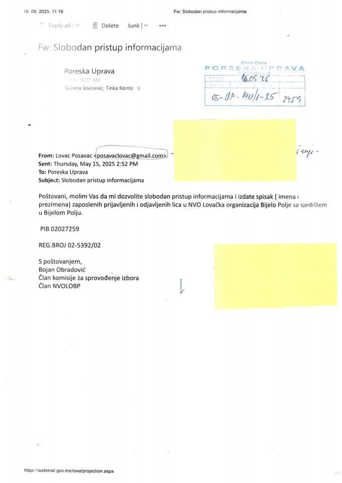 Rješenje 05/02-UP-140/2-25
