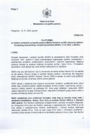 Predlog platforme za učešće ministarke evropskih poslova Maide Gorčević na 598. plenarnoj sjednici Evropskog ekonomskog i socijalnog komiteta (EESC), 17. jula 2025. godine, u Briselu