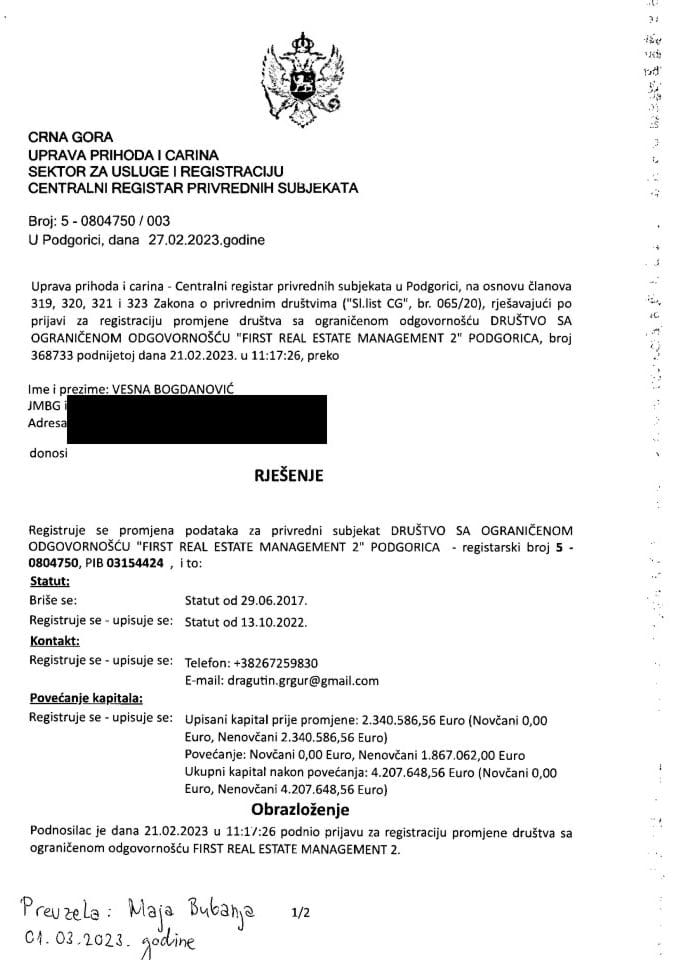 Informacija VI 05/02-UP-161/4-25