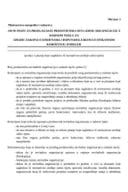 Образац 1 за предлагање представника у радном тијелу за израду Закона о измјенама и допунама Закона о ефикасном коришћењу енергије