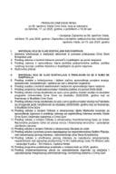 Предлог дневног реда за 90. сједницу Владе Црне Горе