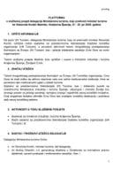 Predlog platforme o službenoj posjeti delegacije Ministarstva turizma, koju predvodi ministarka turizma mr Simonida Kordić Madridu, Kraljevina Španija, 21 - 22. jul 2025. godine