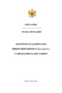 Акциони план газдовања мрким медвједом у ЦГ за 2025. годину