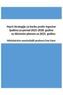 Nacrt Strategije za borbu protiv trgovine ljudima za period 2025-2028.