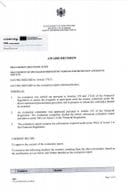 Award decision-Specialized vehicles