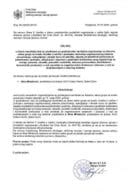 ОДЛУКА  о избору кандидата који су предложени за представника невладине организације за члана/цу радне групе за израду Уредбе о начину и поступку оснивања организованог система преузимања, сакупљања и обраде боца од пластике, отпада од пластичних производа за једнократну употребу