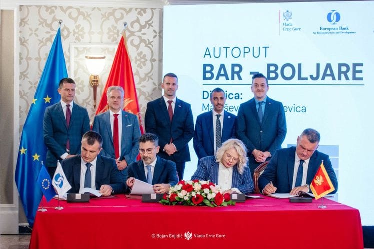 Potpisivanje ugovora o finansiranju druge dionice auto puta Bar-Boljare