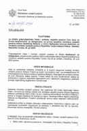 Predlog platforme za učešće potpredsjednika Vlade i ministra vanjskih poslova Crne Gore mr Ervina Ibrahimovića, sa delegacijom, na prvom sastanku ministara vanjskih poslova država Zapadnog Balkan