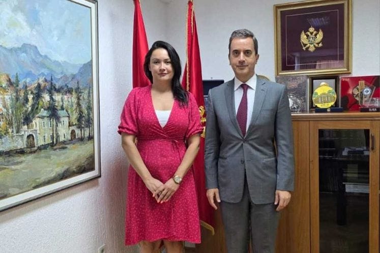 Posjeta ambasadora Republike Grčke u Crnoj Gori