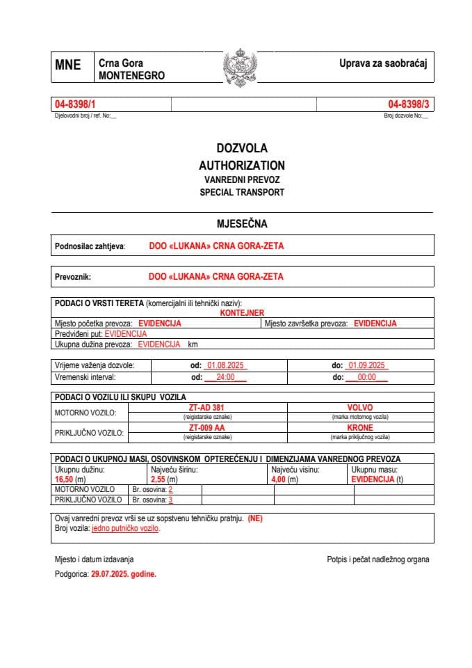 LUKANA 04-8398-avg-mjesečna