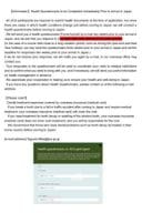 English【Information】Health Questionnaire to be Completed Immediately Prior to Arrival in Japan
