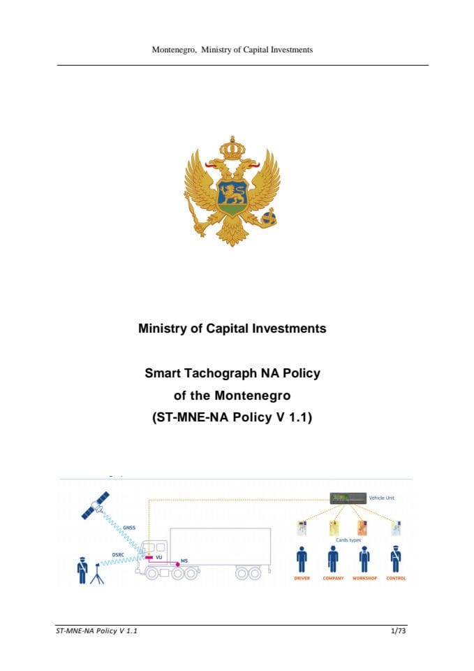 Nacionalni program za pametne tahografe