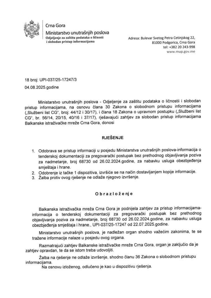 rješenje br. 18-UPI-037/25-17247/3