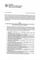Одлука о расподјели средстава за финансирање пројеката и програма НВО