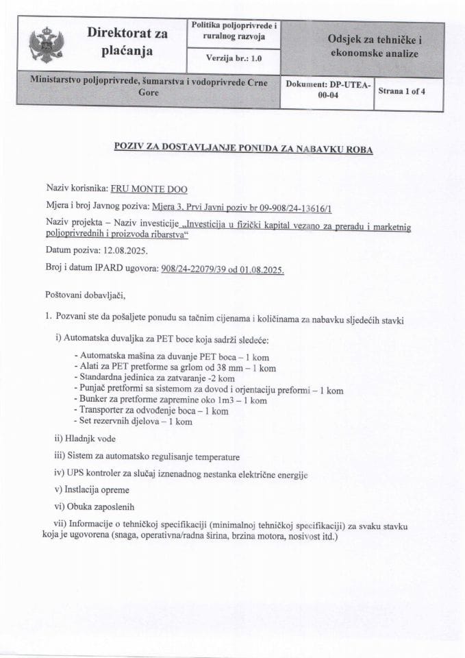 poziv-za-dostavljanje-ponuda-za-nabavku-roba duvaljka