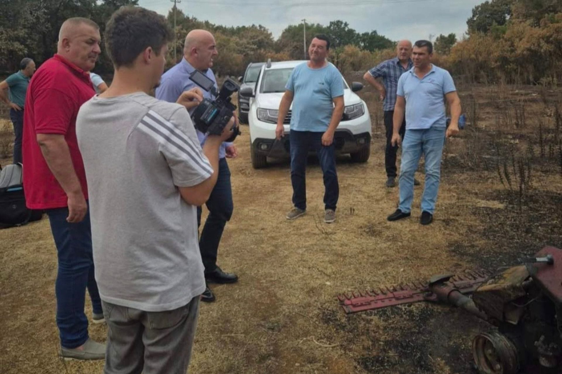 Obilazak Pipera posle požara