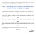 Odluka o visini naknade za upis u Registar sorti i podloga sadnog materijala i Registar sorti poljoprivrednog bilja