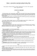 Zakon o sjemenskom materijalu poljoprivrednog bilja