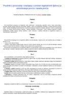 Pravilnik o proizvodnji i stavljanju u promet vegetativnih djelova za umnožavanje povrća i rasada povrća