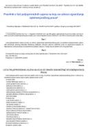 Pravilnik o listi poljoprivrednih usjeva na koju se odnosi ograničenje oplemenjivačkog prava