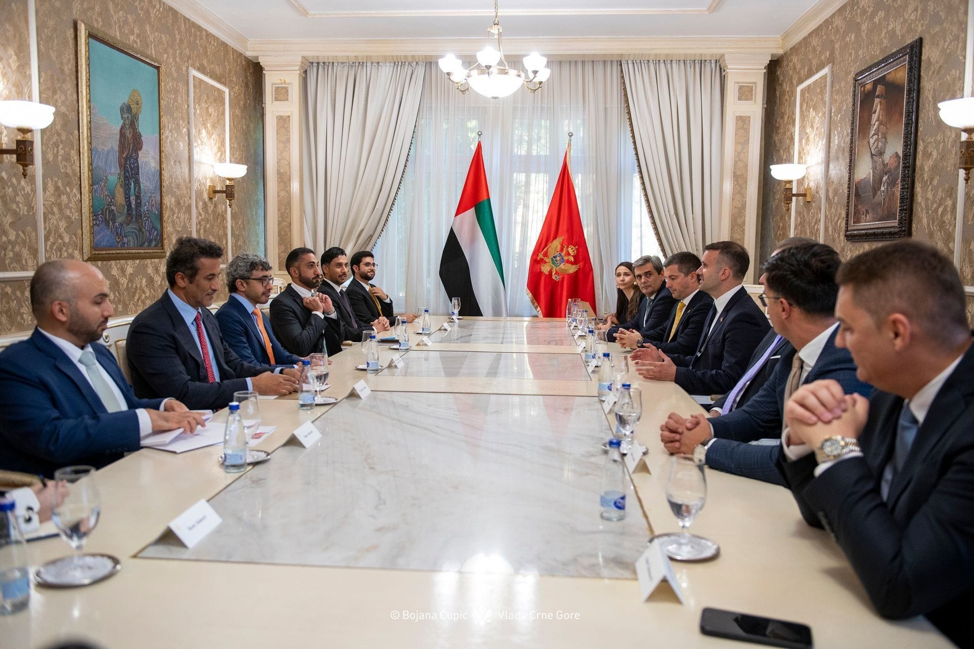 Predsjednik Vlade Crne Gore ugostio potpredsjednika Vlade UAE