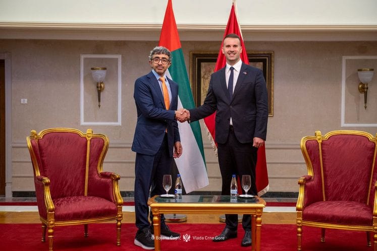 Predsjednik Vlade Crne Gore ugostio potpredsjednika Vlade UAE