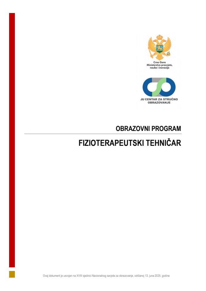 OP 090141 FIZIOTERAPEUTSKI TEHNIČAR 2025