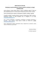 Program javne rasprave o tekstu Nacrta zakona o javnim izvršiteljima