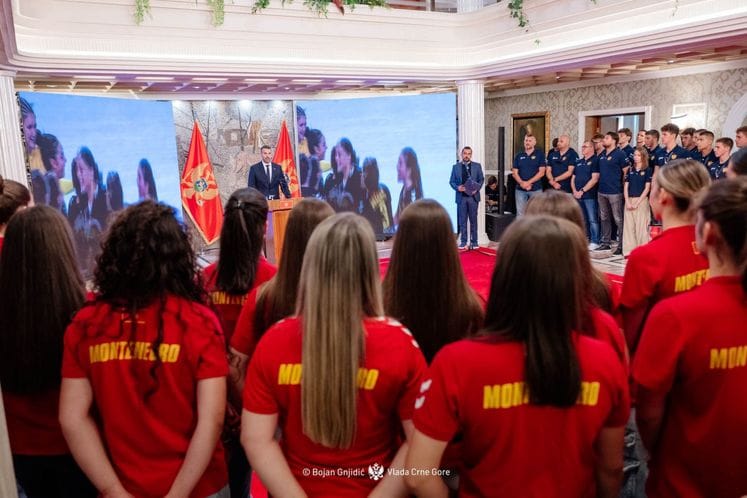 Predsjednik Vlade organizovao prijem za mlade sportiste koji su osvojili medalje na evropskim prvenstvima