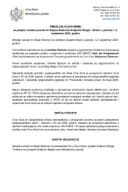 Предлог платформе за посјету министра правде мр Бојана Божовића Краљевини Белгији – Брисел, у периоду 1-2. септембар 2025. године