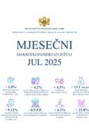Mjesečni makroekonomski izvještaj - jul 2025.