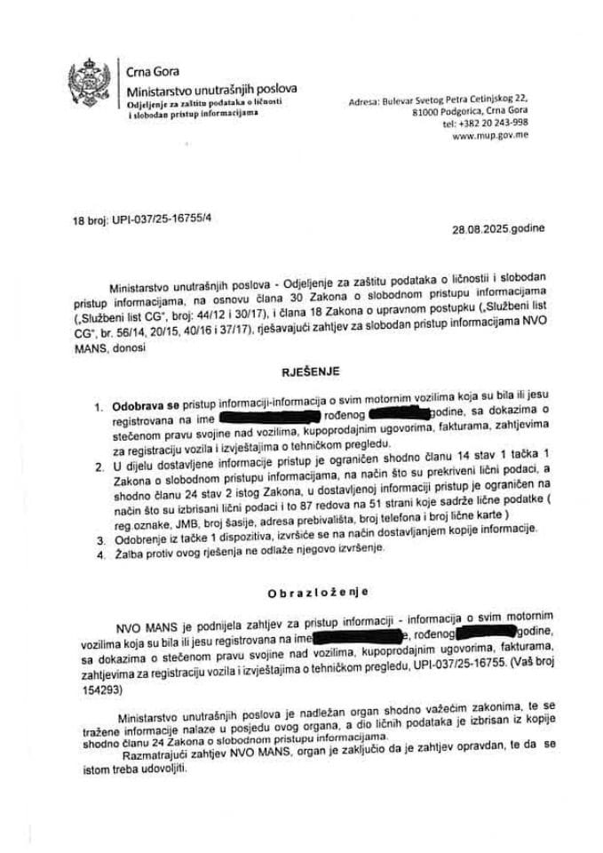 rješenje br. 18-UPI-037/25-16755/4