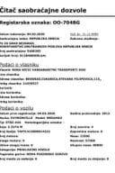 Saobraćajna dozvola registarske oznake OO-704BG_2