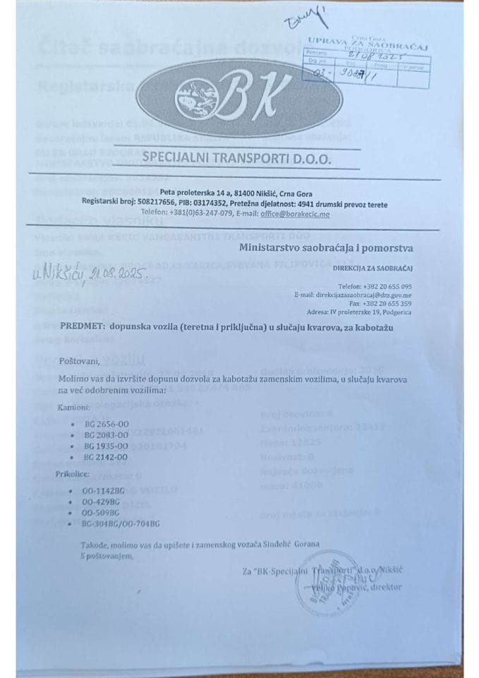 Specijalni transporti d.o.o