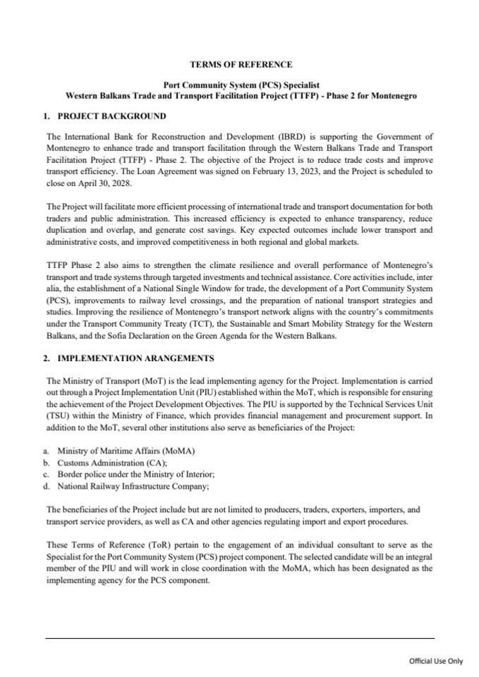 Термс оф Референце ПЦС Специалист