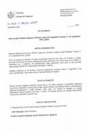 Предлог платформе радне посјете министра дијаспоре Мирсада Аземовића Републици Турској, 9. и 10. септембра 2025. године