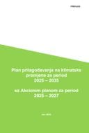 Plan prilagođavanja na klimatske promjene za period 2025-2035 sa Akcionim planom za period 2025 -2027