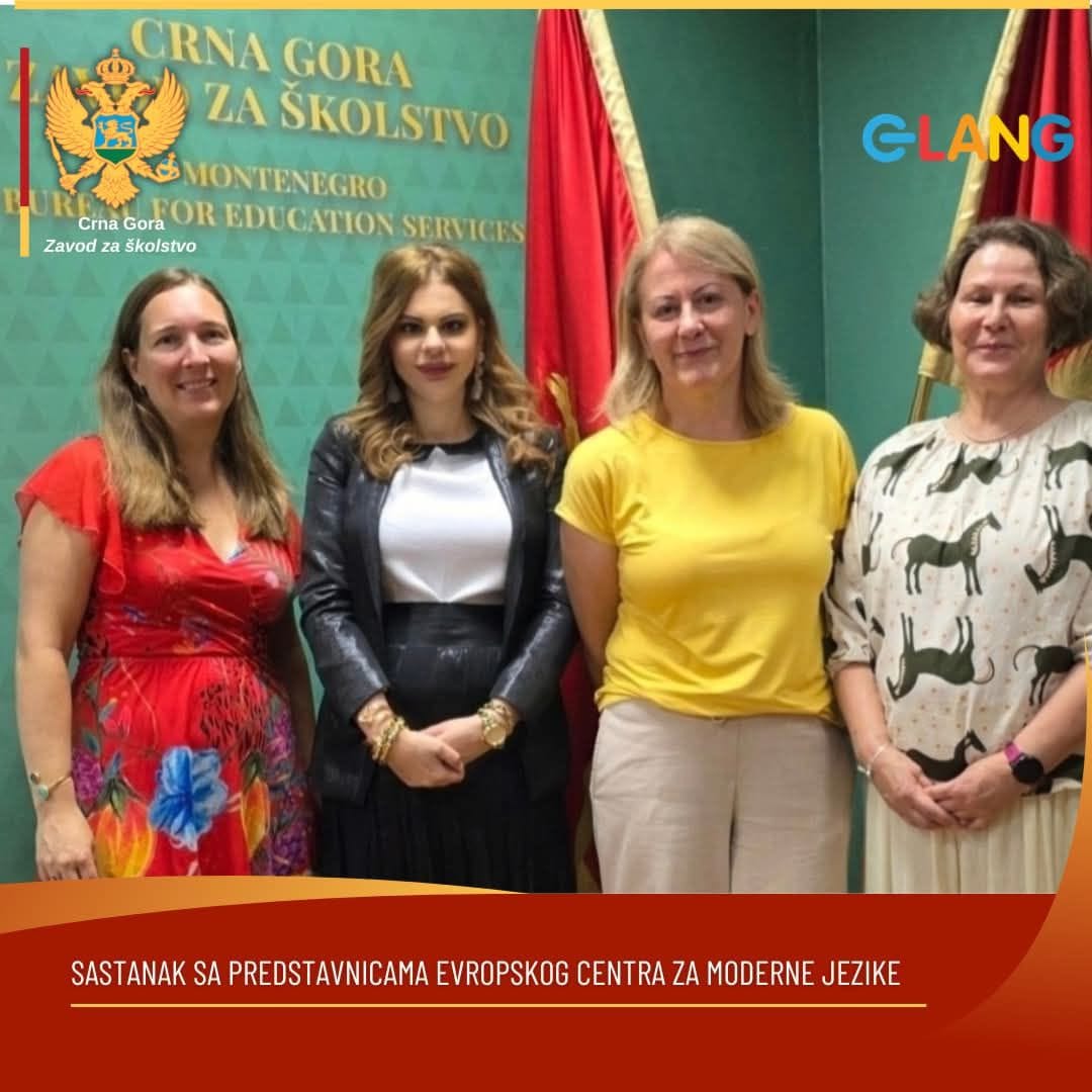 Sastanak sa predstavnicama Evropskog centra za moderne jezike