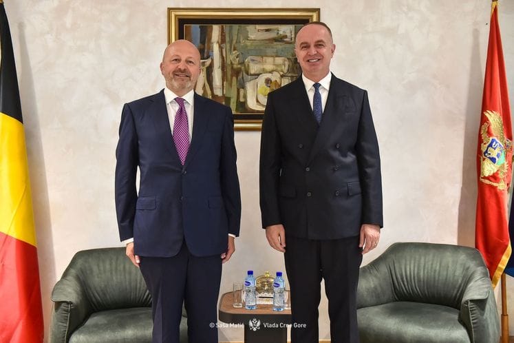 Gjeloshaj sa ambasadorom Belgije