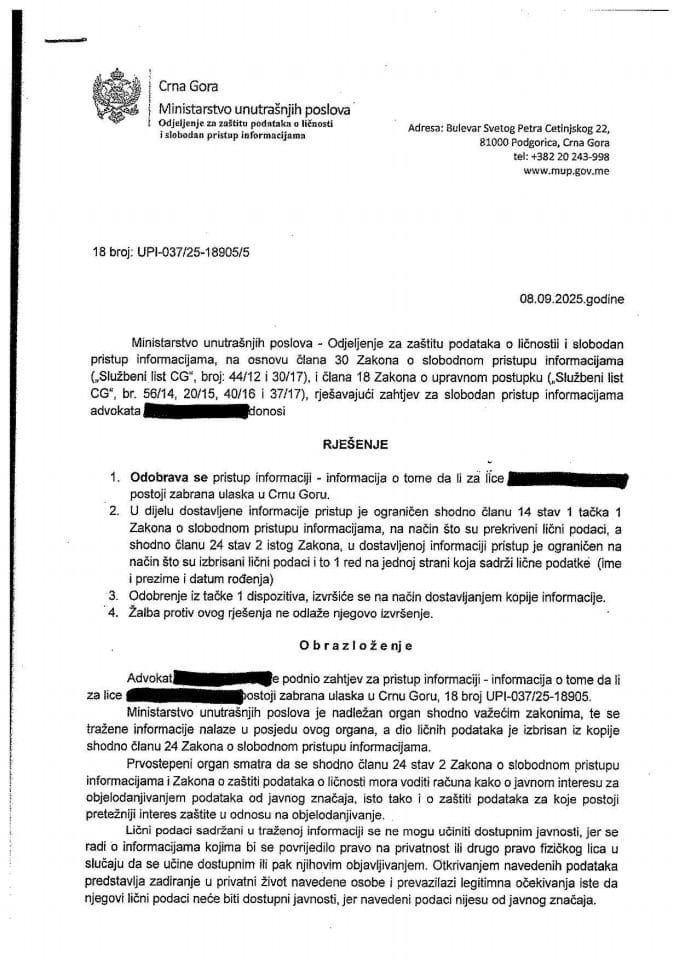 rješenje br. 18-UPI-037/25-18905/5