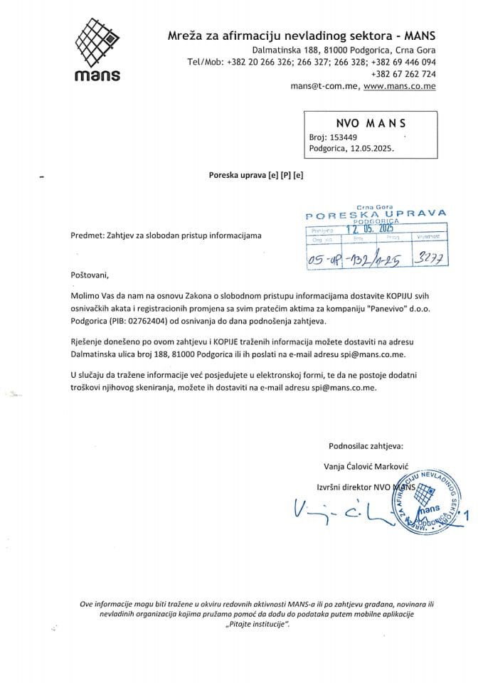Rješenje 05/02-UP-132/2-25