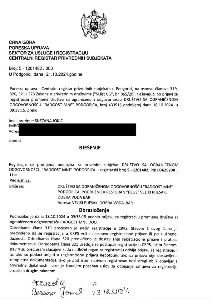 Informacija III 05/02-UP-129/4-25