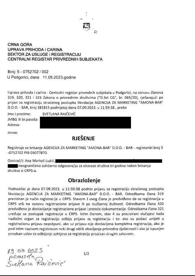 Informacija II 05/02-UP-148/4-25